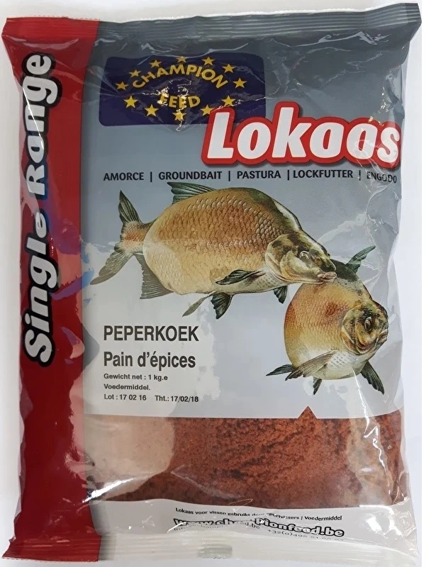Champion Feed Peperkoek Bruin Witvis Visvoer 1kg 1 Champion Feed Peperkoek Bruin Witvis Visvoer 1kg