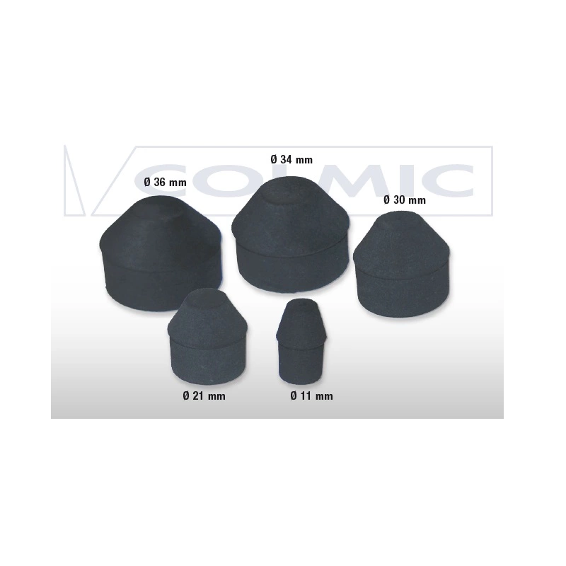 Colmic Joint Cleaner Zwart Witvis Toebehoor Viselastiek 34mm 1 Colmic Joint Cleaner Zwart Witvis Toebehoor Viselastiek 34mm