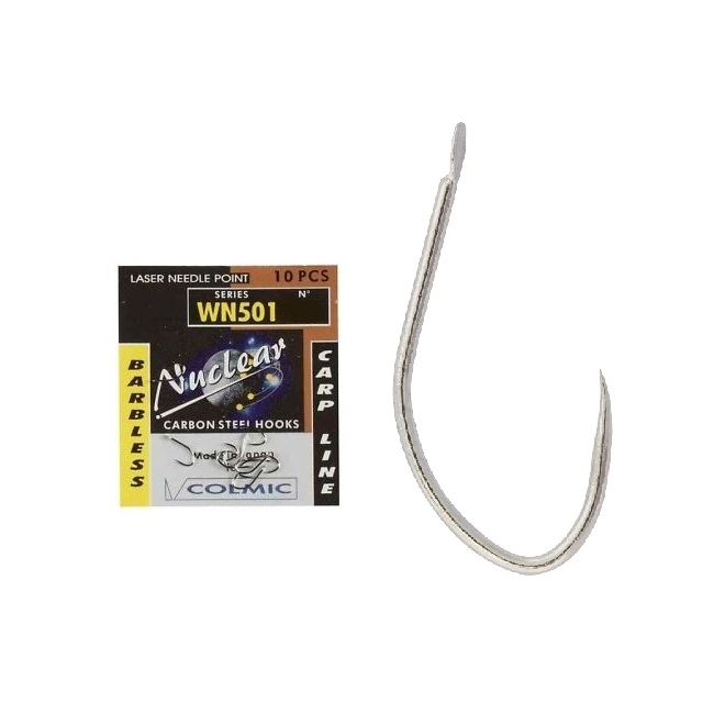 Colmic Nuclear Hooks WN501 Nickel Witvis Vishaak 10 1 Colmic Nuclear Hooks WN501 Nickel Witvis Vishaak 10
