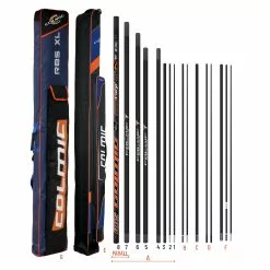 Colmic PACK Platinum Fire Carp Superior WRK Zwart Witvis Vaste Hengel 13m00