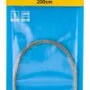Cresta Diamond Elastic Threader Zilver Witvis Toebehoor Viselastiek 2m00