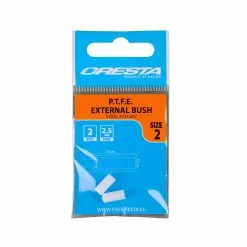 Cresta P.T.F.E. External Bush Wit Witvis Toebehoor Viselastiek Size 2