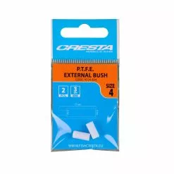 Cresta P.T.F.E. External Bush Wit Witvis Toebehoor Viselastiek Size 4