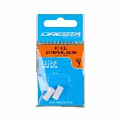 Cresta P.T.F.E. External Bush Wit Witvis Toebehoor Viselastiek Size 7