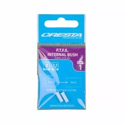Cresta P.T.F.E. Internal Bush Wit Witvis Toebehoor Viselastiek Size 1