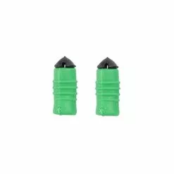 Cresta Softcap Hollow Connectors Groen Witvis Toebehoor Viselastiek Medium