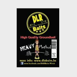 Dlr Baits Witvis Heavy Method Bruin Witvis Visvoer 1kg