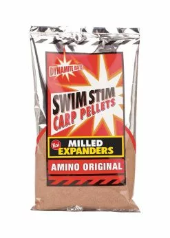 Dynamite Baits Swim Stim Amino Milled Expanders Bruin Witvis Visvoer 750g