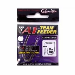 Gamakatsu A1 Team Feeder Carp Feeder Zwart Witvis Vishaak 10