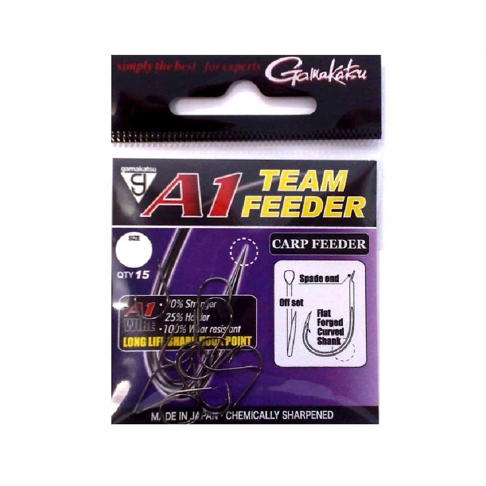 Gamakatsu A1 Team Feeder Carp Feeder Zwart Witvis Vishaak 8 1 Gamakatsu A1 Team Feeder Carp Feeder Zwart Witvis Vishaak 8