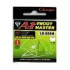 Gamakatsu A1 Troutmaster LS-608 Zilver Witvis Vishaak 8