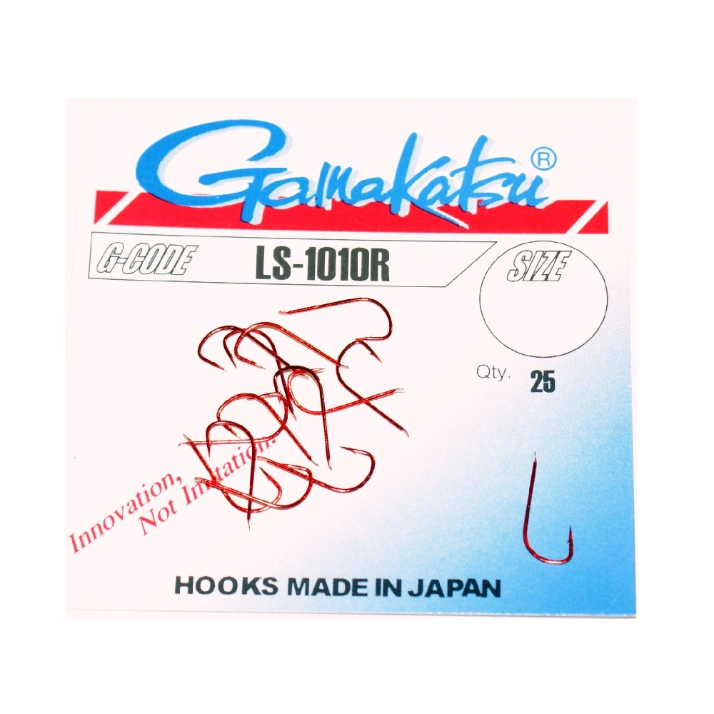 Gamakatsu LS-1010R Rood Witvis Vishaak 12 1 Gamakatsu LS-1010R Rood Witvis Vishaak 12
