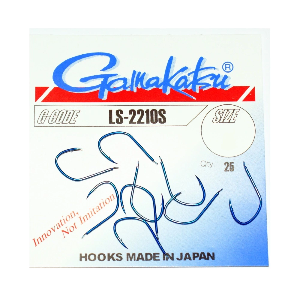 Gamakatsu LS-2210S Blauw Witvis Vishaak 6 1 Gamakatsu LS-2210S Blauw Witvis Vishaak 6