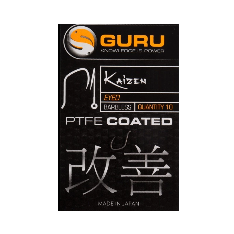 Guru Kaizen Eyed Grijs - Zwart Witvis Vishaak 10 1 Guru Kaizen Eyed Grijs - Zwart Witvis Vishaak 10