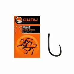 Guru MWG Barbed Grijs - Zwart Witvis Vishaak 14