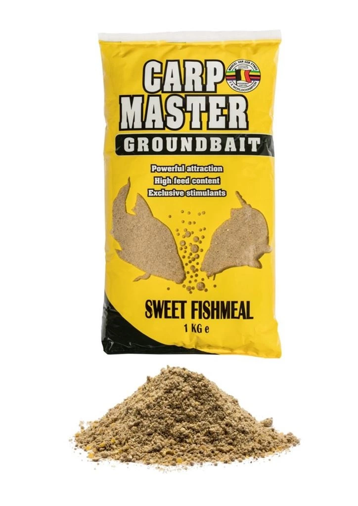 Marcel Van Den Eynde Carp Master Sweet Fishmeal F1 Bruin - Geel Witvis Visvoer 1kg 1 Marcel Van Den Eynde Carp Master Sweet Fishmeal F1 Bruin - Geel Witvis Visvoer 1kg