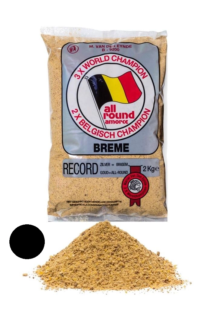 Marcel Van Den Eynde Record Zilver Black Zwart Witvis Visvoer 2kg 1 Marcel Van Den Eynde Record Zilver Black Zwart Witvis Visvoer 2kg