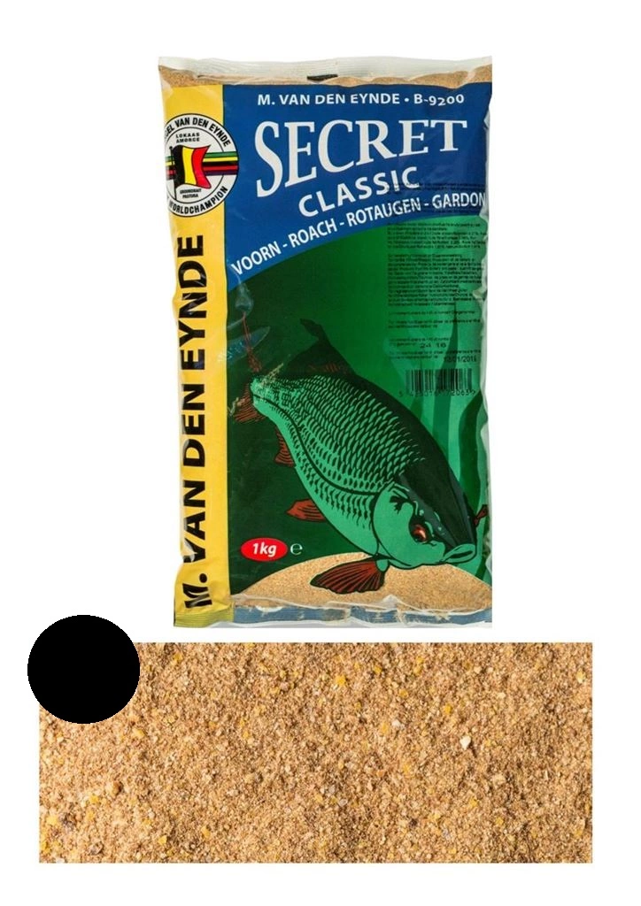 Marcel Van Den Eynde Secret Black Zwart Witvis Visvoer 1kg 1 Marcel Van Den Eynde Secret Black Zwart Witvis Visvoer 1kg