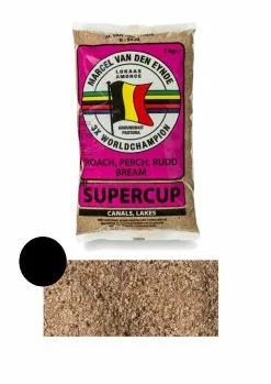 Marcel Van Den Eynde Supercup Black Zwart Witvis Visvoer 1kg