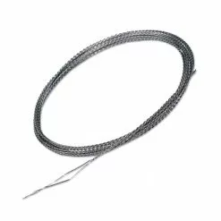 Matrix Elastic Threader Zilver Witvis Toebehoor Viselastiek 2m00