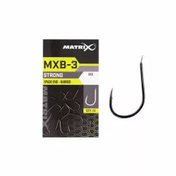 Matrix MXB-3 Spade End Barbed Zilver - Nickel Witvis Vishaak 14
