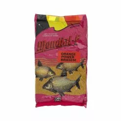 Mondial-f Orange Bream Brasem Bruin - Geel Witvis Visvoer 1kg
