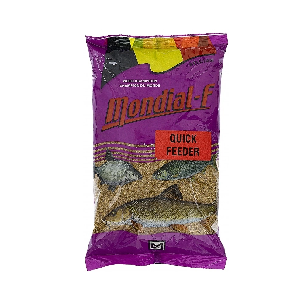 Mondial-f Quick Feeder Bruin Witvis Visvoer 1kg 1 Mondial-f Quick Feeder Bruin Witvis Visvoer 1kg