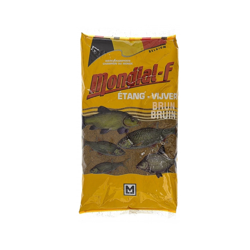 Mondial-f Vijver Bruin Bruin Witvis Visvoer 1kg 1 Mondial-f Vijver Bruin Bruin Witvis Visvoer 1kg