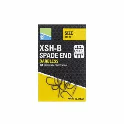 Preston Innovations XSH-B Spade End Hooks Nickel Witvis Vishaak 12