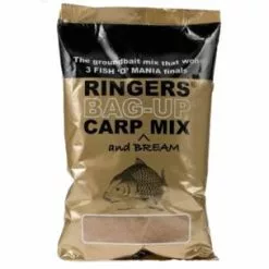 Ringers Bag-Up Carp Mix Bruin Witvis Visvoer 1kg