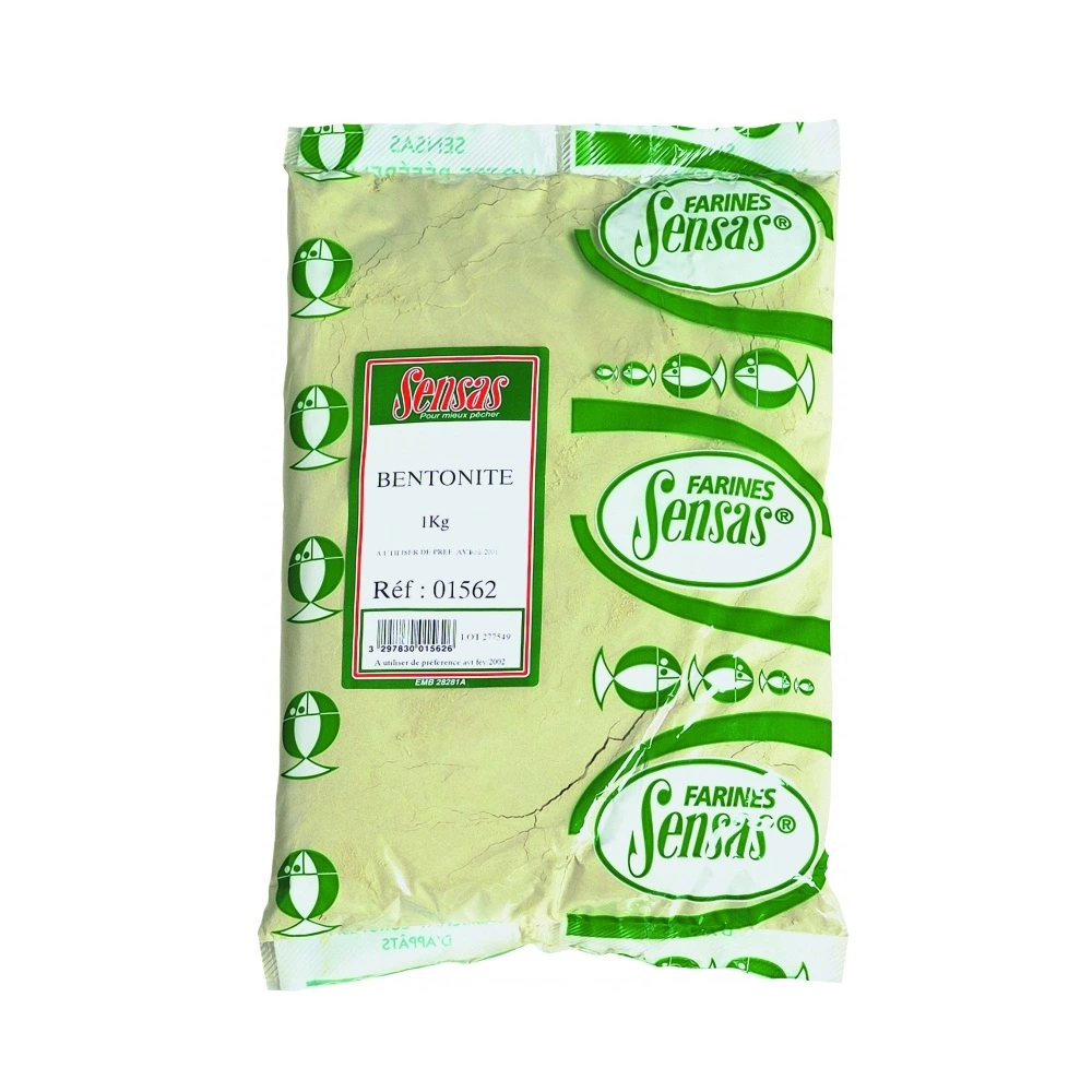Sensas Bentonite 1kg Wit Witvis Visvoer 1 Sensas Bentonite 1kg Wit Witvis Visvoer