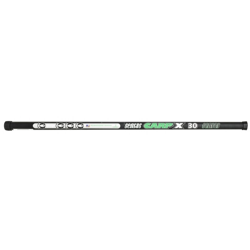 Sensas Carp' X 30 Zwart - Wit - Groen Witvis Vaste Hengel 5m00 1 Sensas Carp' X 30 Zwart - Wit - Groen Witvis Vaste Hengel 5m00