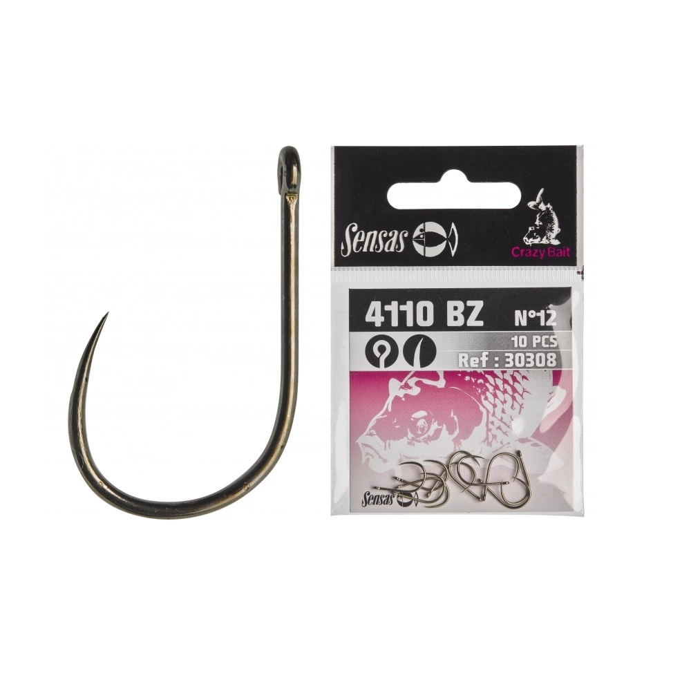 Sensas Crazy Bait 4110 BZ Brons Witvis Vishaak 20 1 Sensas Crazy Bait 4110 BZ Brons Witvis Vishaak 20
