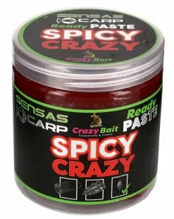Sensas Ready Paste Spicy Crazy Rood Witvis Visvoer 250g