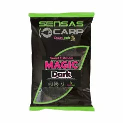 Sensas Sweet Fishmeal Magic Dark Zwart Witvis Visvoer 2kg