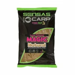 Sensas Sweet Fishmeal Magic Naturel Bruin Witvis Visvoer 2kg