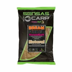 Sensas UK Bream Feeder Naturel Bruin Witvis Visvoer 2kg