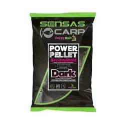 Sensas UK Power Pellet Dark Zwart Witvis Visvoer 2kg