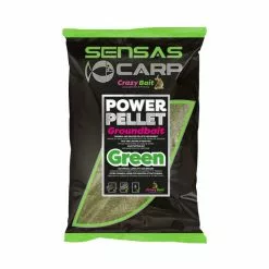 Sensas UK Power Pellet Green Groen Witvis Visvoer 2kg